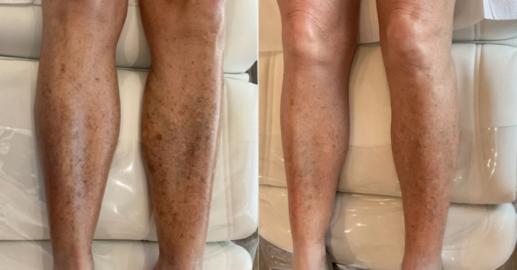 Before and after photo by Tamara Clark of Fort Worth Medspa in Fort Worth, TX