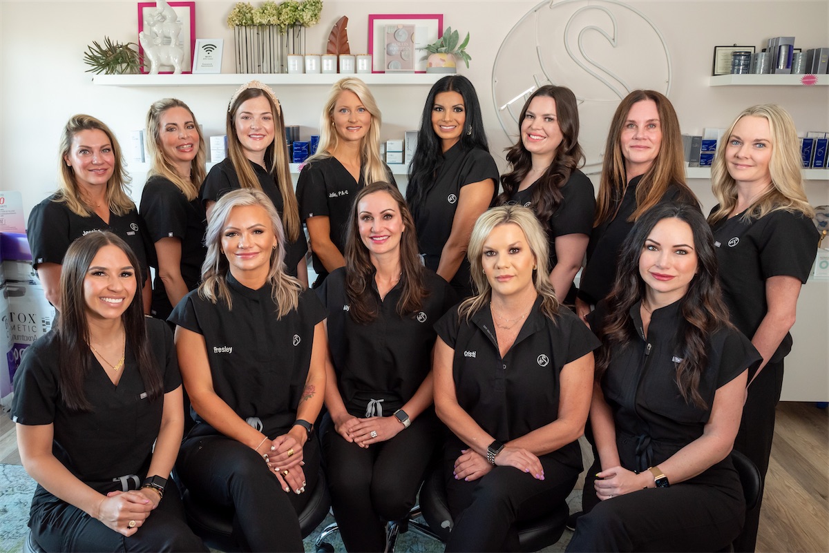 fort worth medspa staff group portrait fort worth medspa staff group portrait